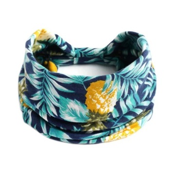 Bohemian Wide Cotton Stretch Headbands Women Headwrap Turban Headwear