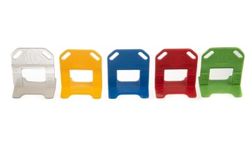 System Poziomowania Płytek KLIPSY glazurnicze KLIPS 400 sztuk 1mm RANPLAST