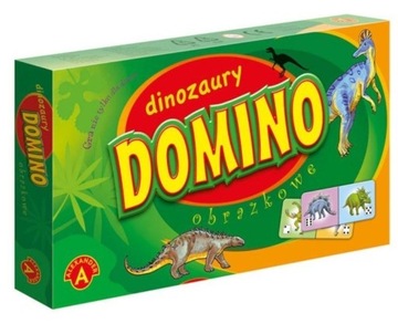 DOMINO OBRAZKOWE - DINOZAURY ALEX, ALEXANDER