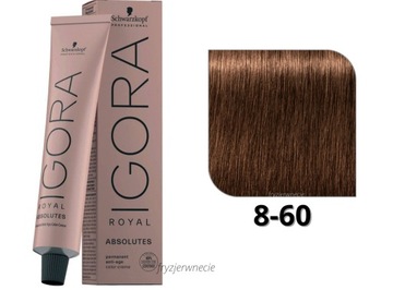 Schwarzkopf Igora Royal Absolutes farba 8-60 60ml