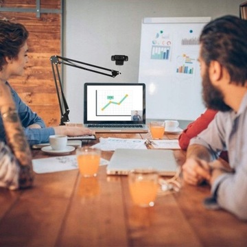 Держатель штатива TRIPOD DESK ARM FOR PHONE черный МЕТАЛЛ 70 СМ