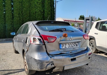 Mitsubishi Lancer IX Sportback 1.6 MIVEC 117KM 2014 Mitsubishi Lancer 122014r, Salonowy. 1.6Benzyna. Uszkodzony lewy tyl. Jezd, zdjęcie 2