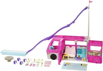 Barbie Dreamcamper Zestaw z kamperem z obracającym