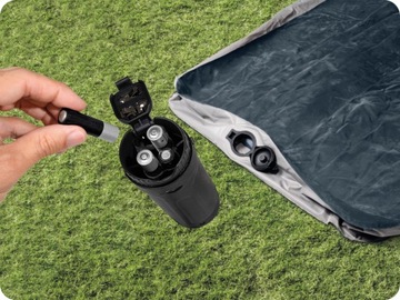 НАДУВНОЙ МАТРАС INTEX С НАСОСОМ ДВУСПАЛЬНАЯ КРОВАТЬ