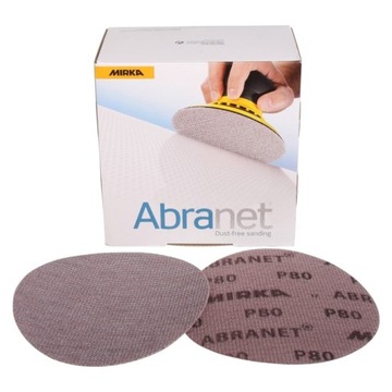 Сетка шлифовальная Mirka Abranet 225мм P80 25 шт.