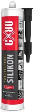 Silikon wysokotemperaturowy+380C czerwony CX-80