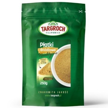 PŁATKI DROŻDŻOWE NIEAKTYWNE 250g NATURALNE DROŻDŻE