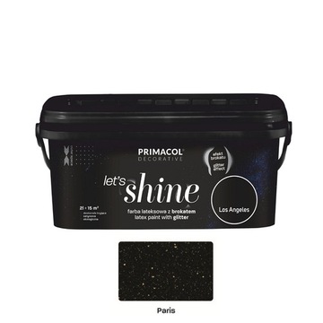 Primacol LET'S SHINE farba z brokatem Paris 2 l