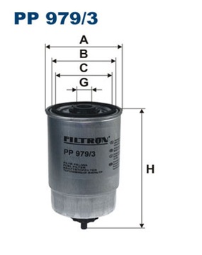 FILTRON FILTR PALIVA KIA MAGENTIS (MG)