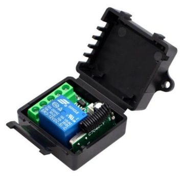 Радиоприемник для управления гаражными воротами 433MHz с 2 ручными 12В