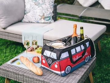 Кемпинговая сумка BRISA VW Collection VW T1 Черный Красный 25 л