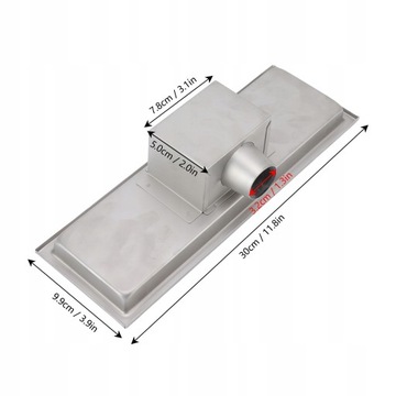 Сливная решетка WDIE, 30 см