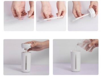 Автомобильный увлажнитель воздуха, диффузор + 7 USB-фильтров RGB для автомобиля