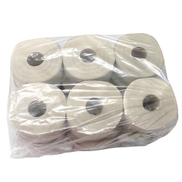 СЕРАЯ ТУАЛЕТНАЯ БУМАГА JUMBO fi19 для лотка