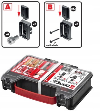AKCESORIA QBRICK SYSTEM CUSTOM CONNECTORS SET 1 #