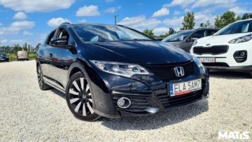 Honda Civic IX Tourer 1.8 i-VTEC 142KM 2015 Honda Civic 1.8BENZ Manual Lift climatronic kamera ledy bezwypadek 1.8, zdjęcie 18