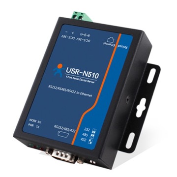 Konwerter RS232 RS485 RS422 na Eth USR N510-H7