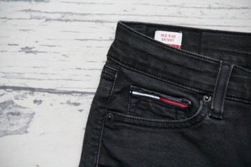 Tommy Hilfiger Nora Mid Rise Skinny _ jeansy damskie _ 28/30