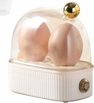 Wielofunkcyjny elektryczny jajowar do gotowania jajek na parze 360°, z