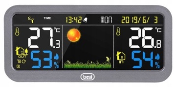 МЕТЕОСТАНЦИЯ METEO ME3P20RC ПОГОДНЫЕ ЧАСЫ
