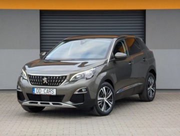 Peugeot 3008 II Crossover 1.2 PureTech 130KM 2018 Peugeot 3008 Ledy Navi Kamera Tempomat Alu Serwis Gwarancja 1.2 Benzyna