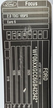 Ford Focus III ST Kombi 2.0 TDCi 185KM 2016 Ford Focus ST, Diesel 185 KM, Zarejestrowany, Serwisowany, Faktura , 2.0, zdjęcie 35