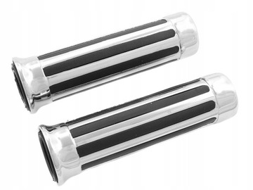 MANETKI CALOWE 25,4MM METAL CHROM HARLEY CHOPPER