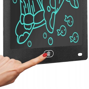 TABLET GRAFICZNY DO RYSOWANIA DUŻY RYSIK ZNIKOPIS TABLICA NOTATNIK XXL LCD
