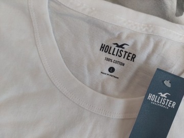 Hollister by Abercrombie - Long-Sleeve Logo Graphic Tee - M -