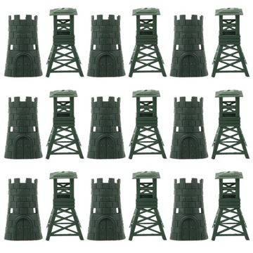 Игрушечный декор для мальчиков, набор из 10 армейских мужских фигурок