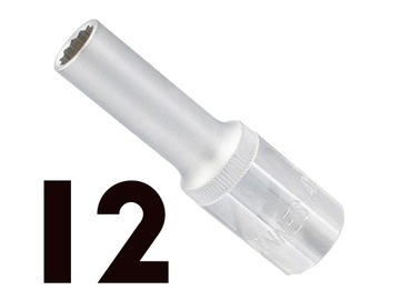 NASADKA KLUCZ NASADOWY 1/2 12 MM DŁUGI 12-K