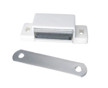 MOSKITIERA okienna - MAGNES do MOSKITIERY drzwiowej BIAŁY siatka ramka