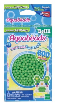 Aquabeads Jasnozielone Lite Koraliki 32538