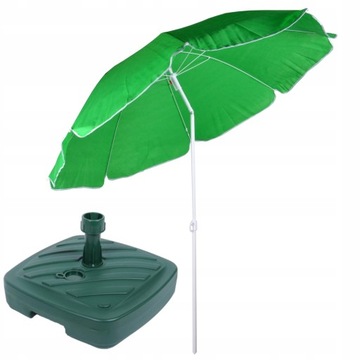 DUŻY PARASOL OGRODOWY PLAŻOWY 180 cm PODSTAWA