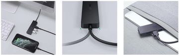 USB-A HUB 4x РАЗДЕЛИТЕЛЬ ПОРТОВ USB 3.0