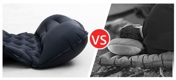 НАДУВНОЙ ОДИНОЧНЫЙ МАТРАС С ПОДУШКОЙ ДЛЯ СПАНИЯ КЕМПИНГОВАЯ КРОВАТЬ