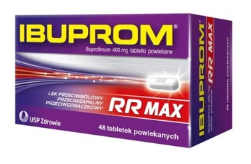 Ibuprom RR MAX 48tabl ból gorączka