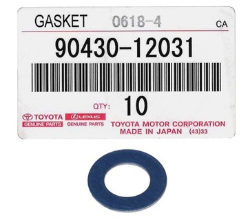 Uszczelka podkładka korka spustowego RAV4 HILUX LAND CRUISER 90430-12031