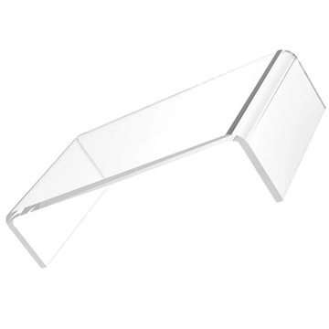 Stand Monitor Laptop Computer Riser Acrylic Lifting Shelf Desk Rack Bed