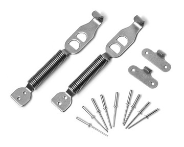 ZAPINKI SPRĘŻYNOWE KLAPY BM SPORT KJS DRIFT STAL