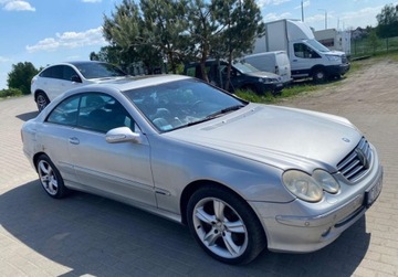 Mercedes CLK W209 Coupe C209 2.7 (270 CDI) 170KM 2004 Mercedes-Benz CLK 270 CDI 2004r DISTRONIC zare..., zdjęcie 2