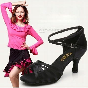 Buty do tańca latino - Różne kolory -5 cm,Srebrny