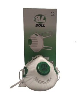 BOLL-PÓŁMASKA PRZECIWPYŁOWA Z ZAWOREM 003607