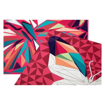 Оклейка по номерам 4 узорами Бабочка Moxy 100082/А