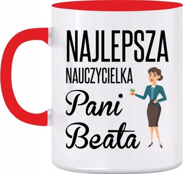 KUBEK DZIEŃ NAUCZYCIELA NAJLEPSZA PANI IMIĘ #11