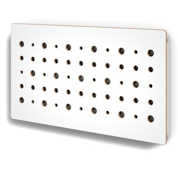 Osłona maskownica grzejnika 68x139cm M6 Biała