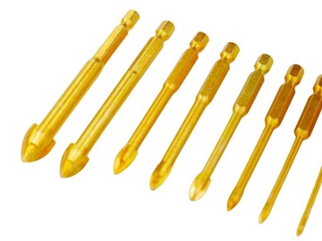 СВЕРЛА ДЛЯ СТЕКЛА, КЕРАМИЧЕСКОЙ ПЛИТКИ, СВЕРЛА 8 ШТ.