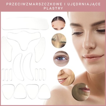 Силиконовые патчи против морщин 16 шт Yeye