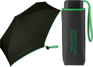 PARASOL PARASOLKA DAMSKA MĘSKA BENETTON ULTRA MINI