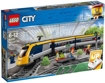 LEGO ZDALNIE STEROWANY POCIĄG PASAŻERSKI 60197